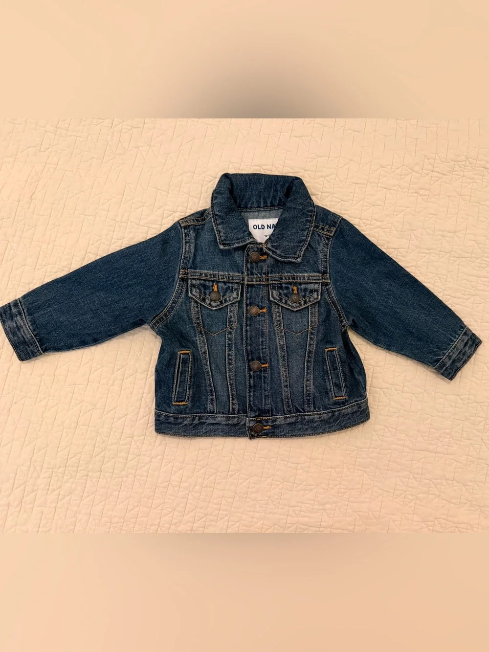 Old Navy Kids Denim Jacket in Dark Blue